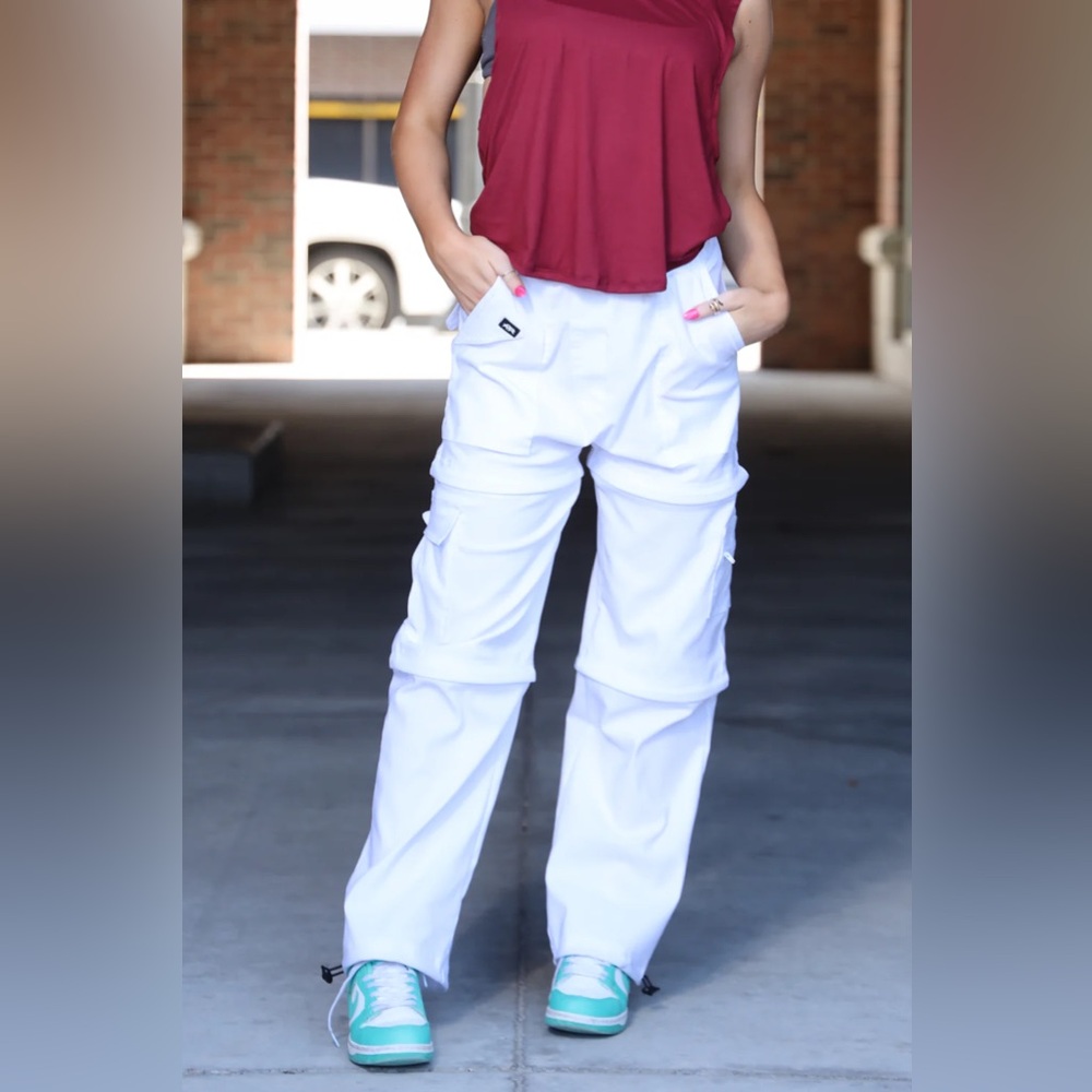 TIGER FRIDAY Convertible Recruit Cargo Pants - Salt